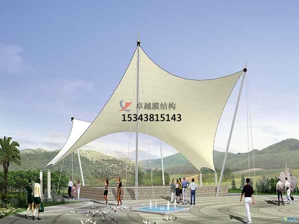 泰州景觀<font color='red'>張拉膜結(jié)構</font>遮陽棚【生產(chǎn)廠家】