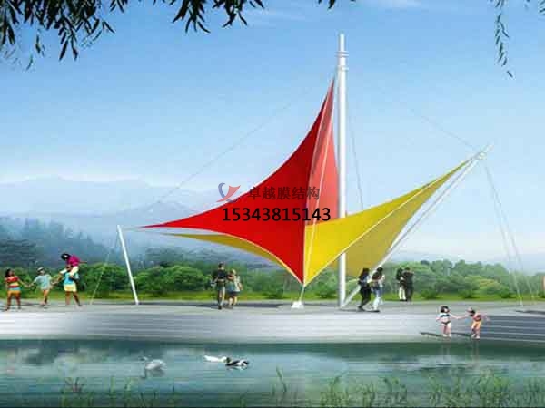 濟南膜結(jié)構景觀園林【工程案例】