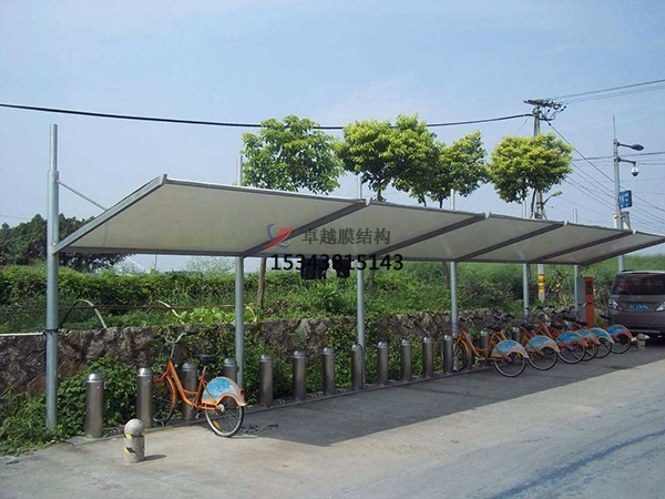 克拉瑪依充電樁膜結(jié)構(gòu)【車棚設計】